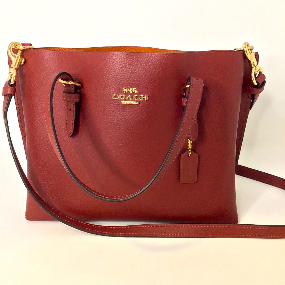 NWOT Coach Mollie 25- Cherry Tote